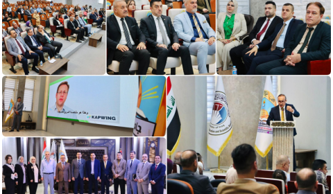 Kirkuk University organizes a seminar on global rankings, and its president honors the Times Higher Education World University Rankings Committee.