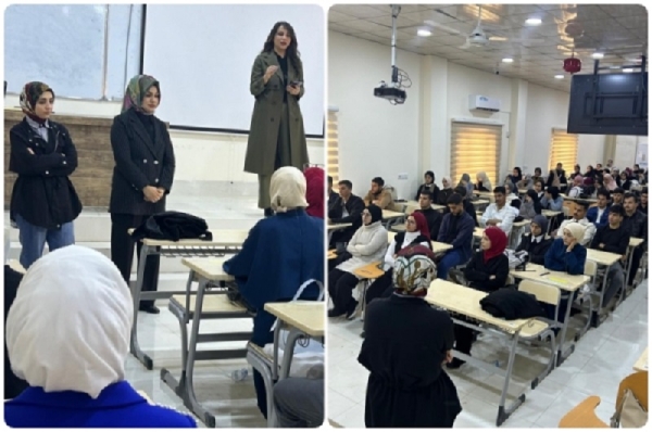 Faculty of Pharmacy organizes an orientation lecture on the role of women in preserving the environment