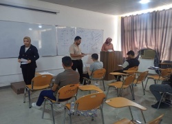 The Volunteer Work Committee Carries Out an Awareness Campaign to Combat Cheating Among First-Year Students