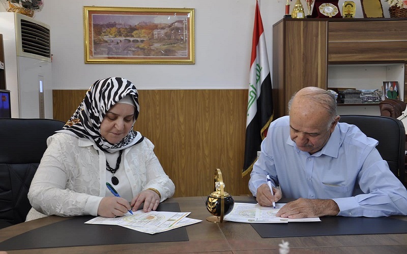  اتفاقية توأمة بين كلية الهندسة بجامعة كركوك وكلية الهندسة جامعة الكتاب