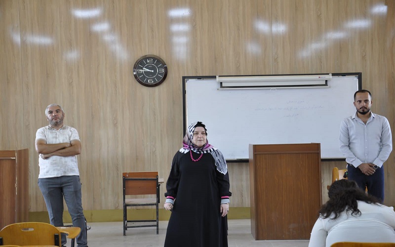 الامتحانات النهائية/ الدور الثاني في كلية الهندسة بجامعة كركوك