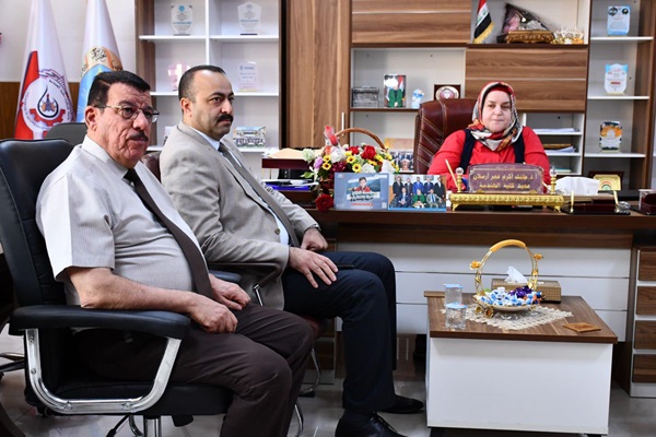 لجنة مركزية من جامعة كركوك تتابع سير الامتحانات بكلية الهندسة 