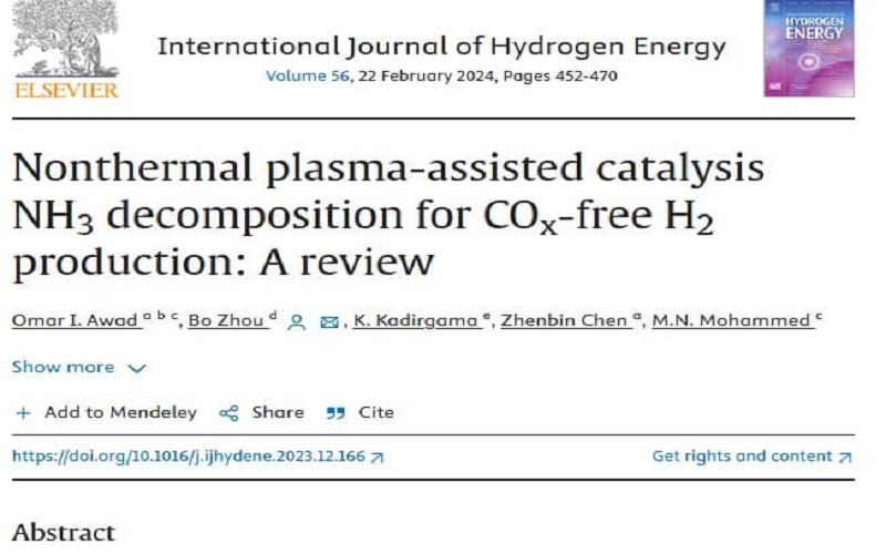 A teacher from the Department of Petroleum Engineering at the College of Engineering at Kirkuk University publishes a review article with a research team
