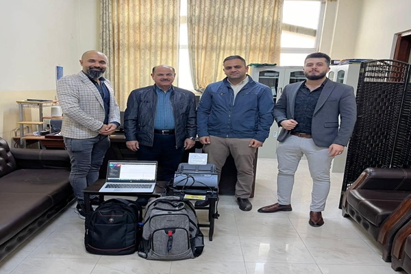 مشاركة تدريسيي كلية الهندسة في جامعة كركوك في دورة تدريبية عن Remark Office