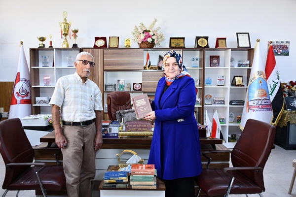 A Valuable Donation Enriches the Library of the College of Engineering – University of Kirkuk