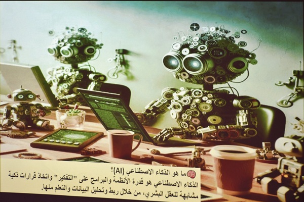 دورة تخصصية بعنوان: دور الذكاء الاصطناعي في دعم التنمية المستدامة في قطاع التشييد والبناء