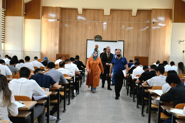 انطلاق الامتحانات النهائية في كلية الهندسة بجامعة كركوك للعام الدراسي 2025–2026
