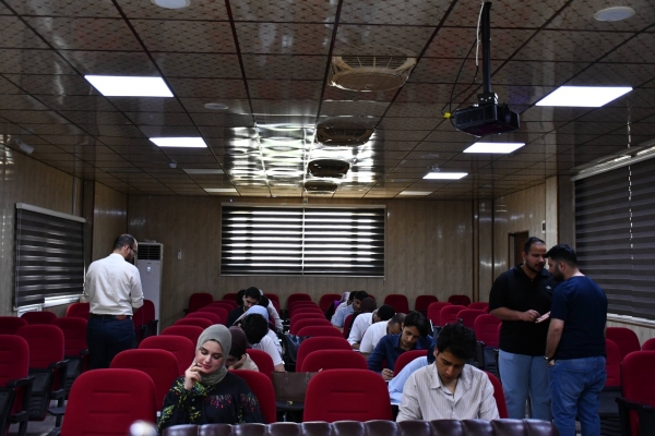 كلية الهندسة تنظم اختباراً تجريبياً للآيلتس لتعزيز جاهزية الطلبة