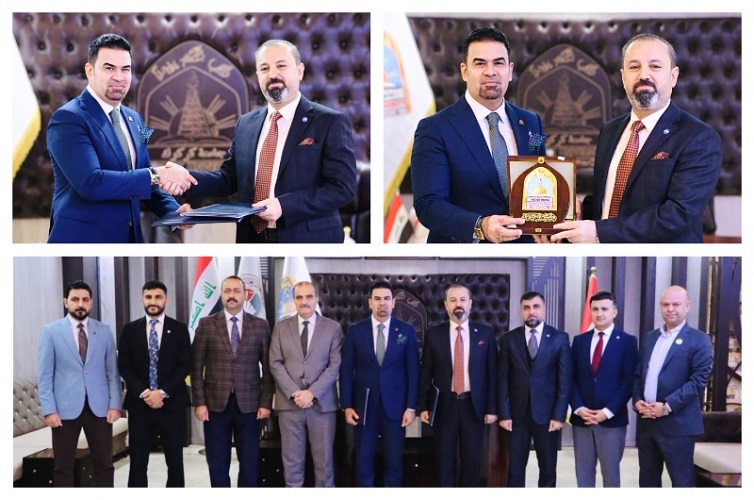 University of Kirkuk signs a joint scientific cooperation agreement with babaker University