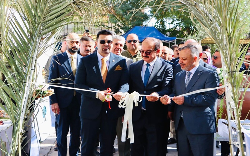 The University of Kirkuk organizes its annual exhibition and emphasizes the support of local products