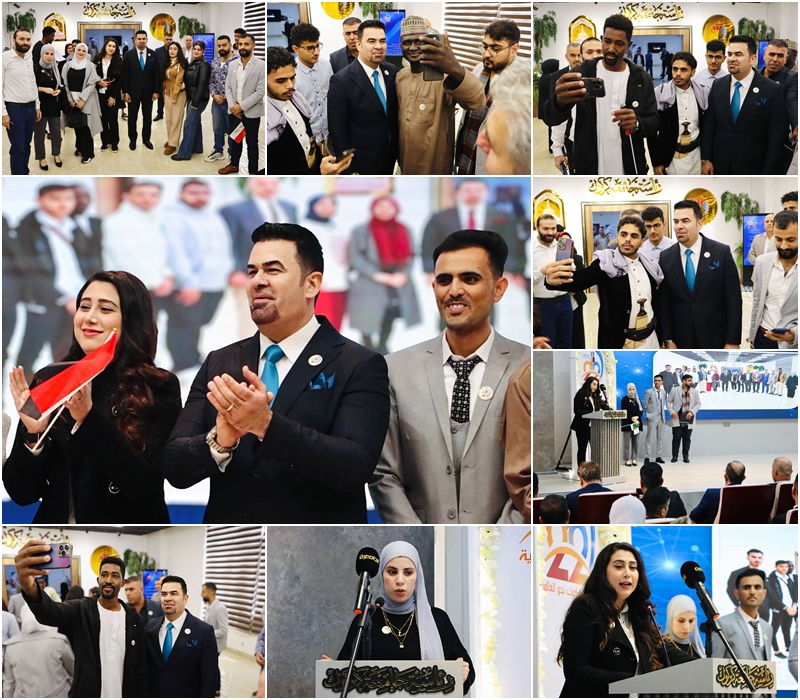 In celebration of the University day .. Students studying in Iraq express their joy in all languages of the world for their presence at the University of Kirkuk