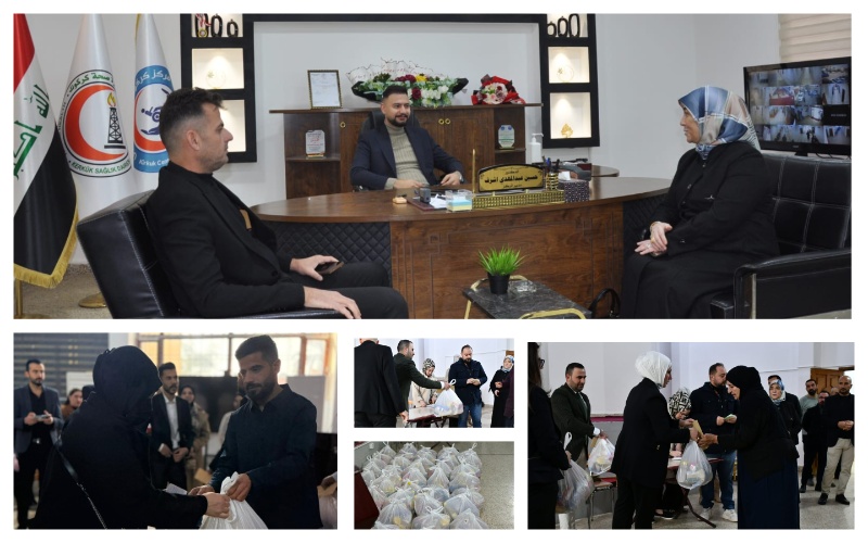 University of Kirkuk organizes a voluntary visit to the Rehabilitation Center for the disabled
