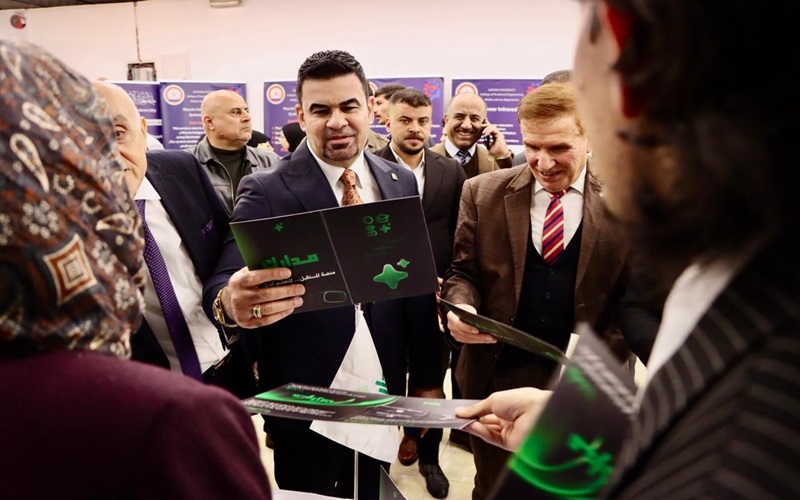 Kirkuk University's creative sports program is part of an Iraqi initiative whose motto is "From the land of the two rivers, ideas spring."