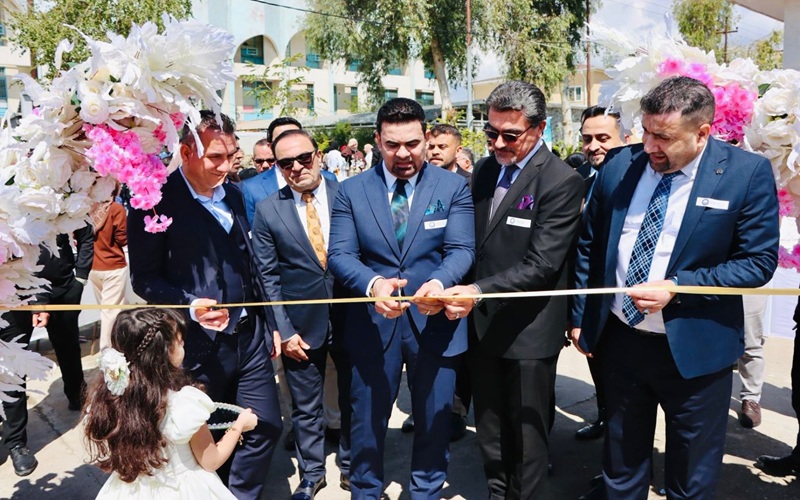 The President of Kirkuk University, Professor Dr. Imran Jamal Hassan, inaugurated the World Oral Health Day Festival at the College of Dentistry, in the presence of the Dean of the College, Dr. Amjad Abbawi Saleh, several other deans, the Director General