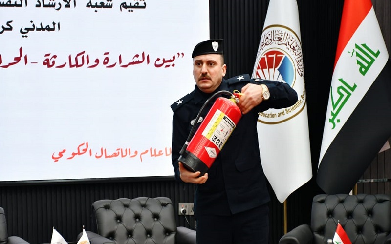 A scientific seminar in Kirkuk on occupational safety and full recovery