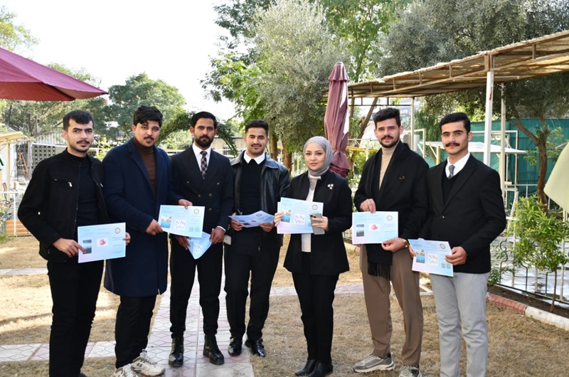 Launch of a volunteer campaign on illegal immigration at Kirkuk University