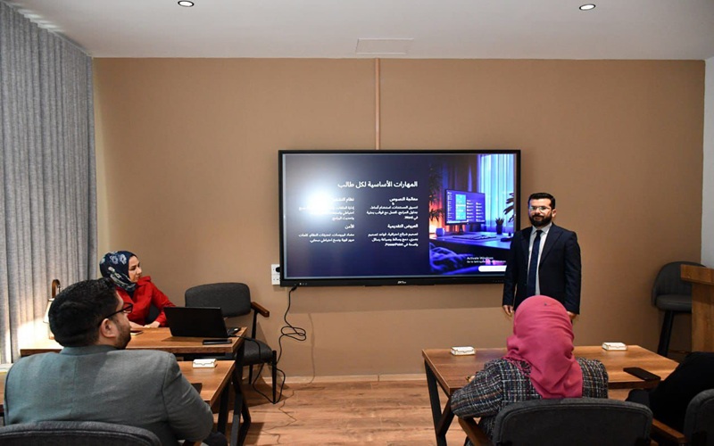 Kirkuk University organizes a workshop on introduction to computer skills and university applications.