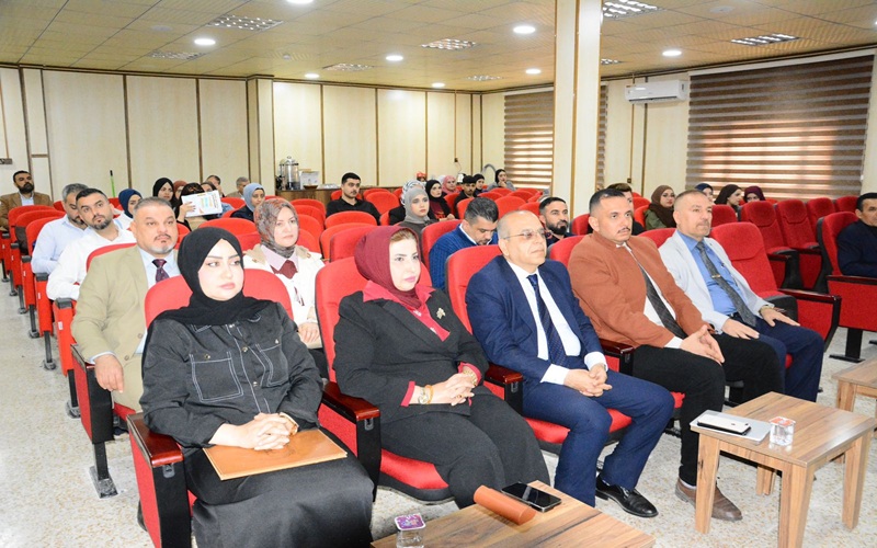 A seminar at Kirkuk University on human rights and the impact of crimes and violations on society
