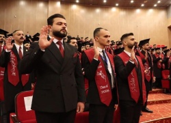 New graduates repeat the legal oath