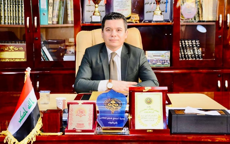 السيد معاون العميد للشؤون العلمية الأستاذ المساعد الدكتور مراد صائب محمود عميداً لكلية القانون والعلوم السياسية بالوكالة