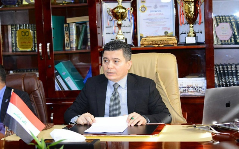 عميد كلية القانون والعلوم السياسية يجتمع بممثلي الشعب للدراسة الصباحية