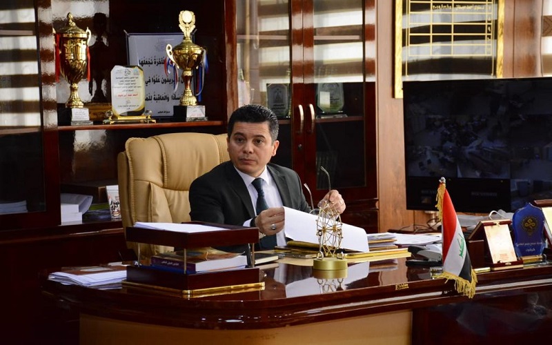 عميد كلية القانون والعلوم السياسية يترأس اجتماعاً مع اللجنة المركزية المكلفة بتهيئة متطلبات الإمتحان التقويمي