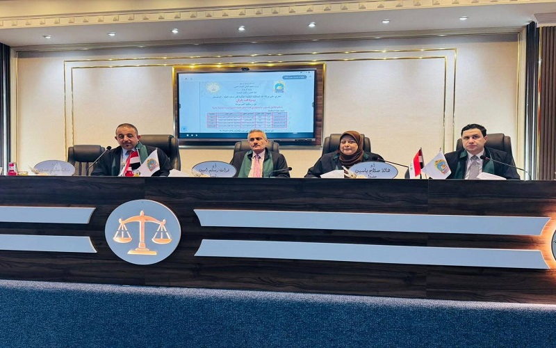 رسالة ماجستير في كلية القانون والعلوم السياسية تناقش النظام القانوني للتسبيب والمنطوق في كتابة الحكم القضائي المدني