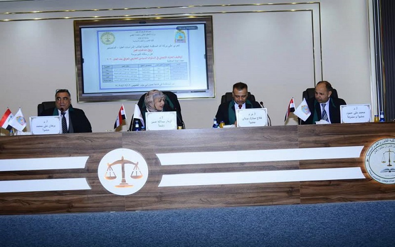 Master's thesis in the College of Law and Political Science discusses the employment of positive neutrality in Iraqi foreign political behavior after 2020