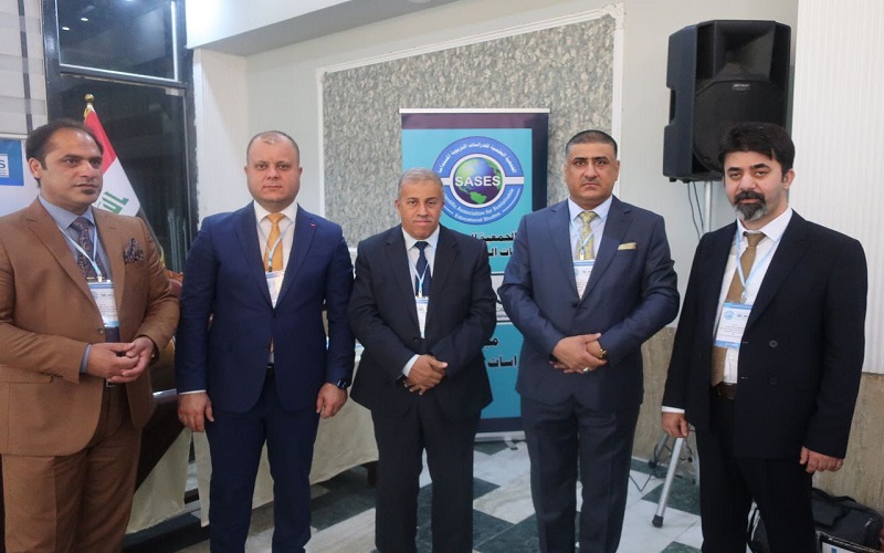 Two teachers from the College of Law and Political Science participate in a scientific conference in Baghdad