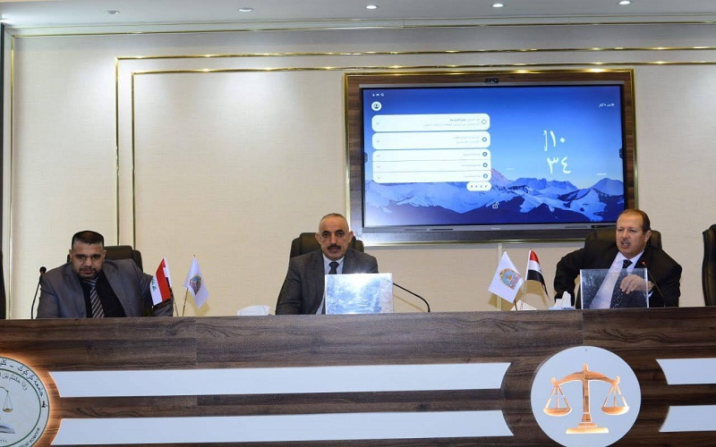 The College of Law and Political Science organizes a scientific symposium on the Gulf Cooperation Council and Iraq's relationship with it.