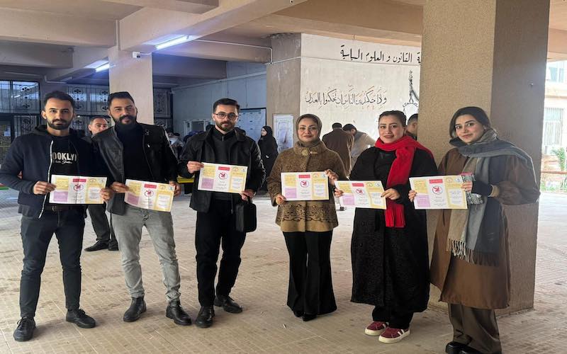 The College of Law and Political Science Organizes an Awareness Campaign Entitled "No to Cheating"