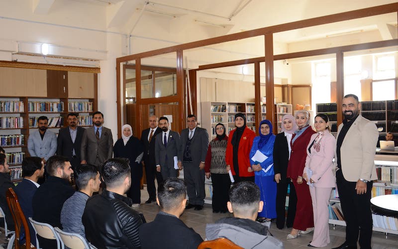 كلية القانون والعلوم السياسية تقيم مسابقة علمية بعنوان: المعرفة قوة