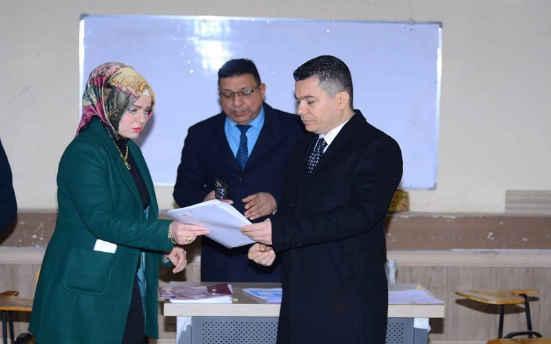 إنطلاق الامتحانات النهائية للفصل الدراسي الأول لطلبة الدراسات العليا في كلية القانون والعلوم السياسية للعام الدراسي ٢٠٢٤ - ٢٠٢٥