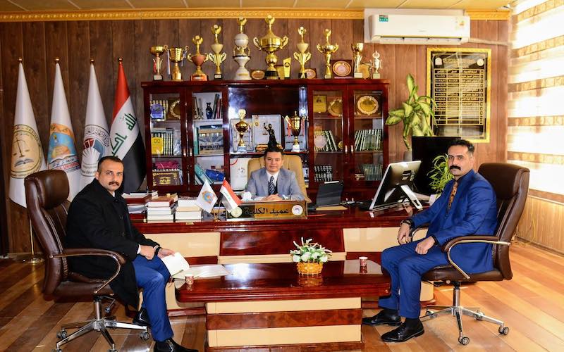 Reception of the Follow-up Committee to Inspect the College Cameras