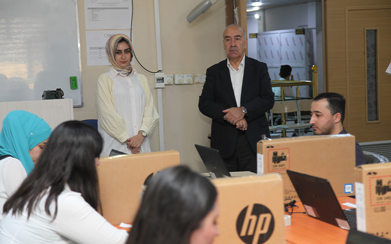 الامتحان ...