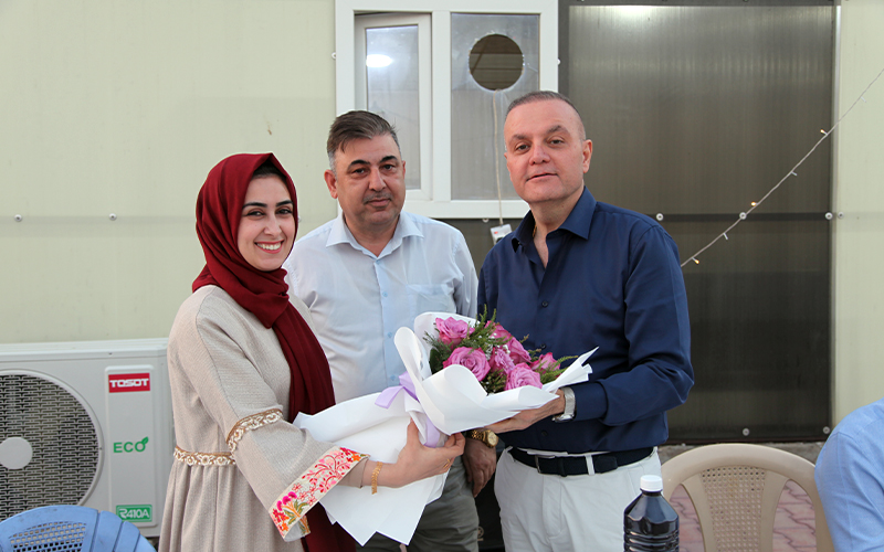 مأدبة إفطار جماعي وأمسية رمضانية تقيمها كلية الطب لطلبتها في الأقسام الداخلية 