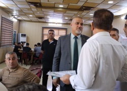 كلية التمريض بجامعة كركوك تستقبل طلبتها الجدد للعام الدراسي 2025–2026