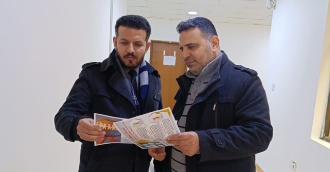 كلية التمريض تنظم حملة إرشادية توعوية بعنوان (حقوق الإنسان… واحترام حرية الآخرين)