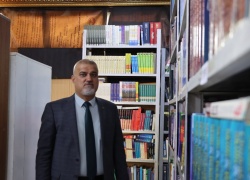 عميد كلية التمريض يتفقد شعبتي الحاسبة والإنترنت والمكتبة