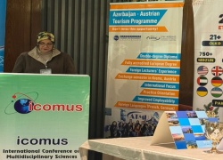 مشاركة تدريسية في مؤتمر علمي دولي