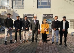 ضمن شعار (معًا لبيئة جامعية نظيفة)