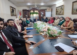 الاجتماع الدوري لرؤساء واعضاء لجان الاعتماد البرامجي2025-2026 