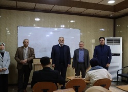 انطلاق الامتحانات النهائية للفصل الأول لطلبة الدراسات العليا في كلية التمريض