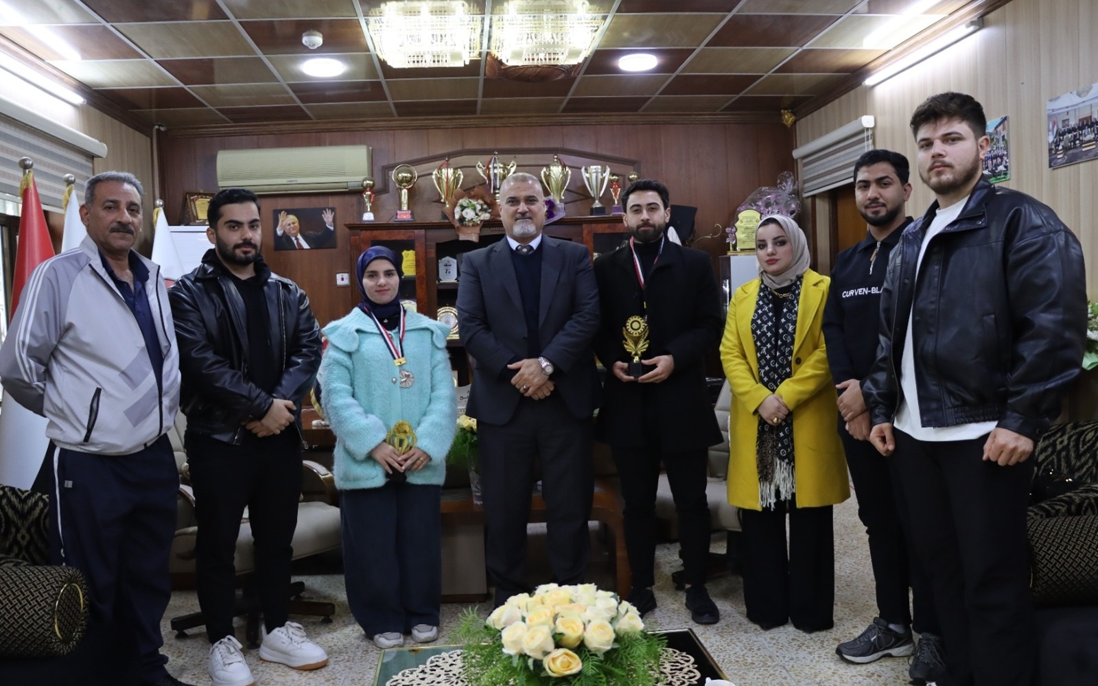 جامعة كركوك تختتم بطولتها الرياضية وتكرّم الفائزين من كلية التمريض