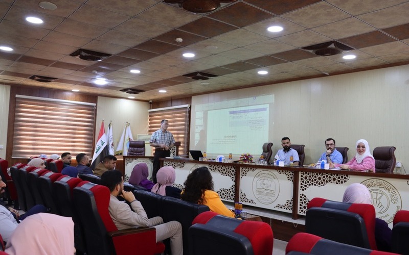 كلية التمريض تقيم ورشة عمل حول معايير الاعتماد المؤسسي