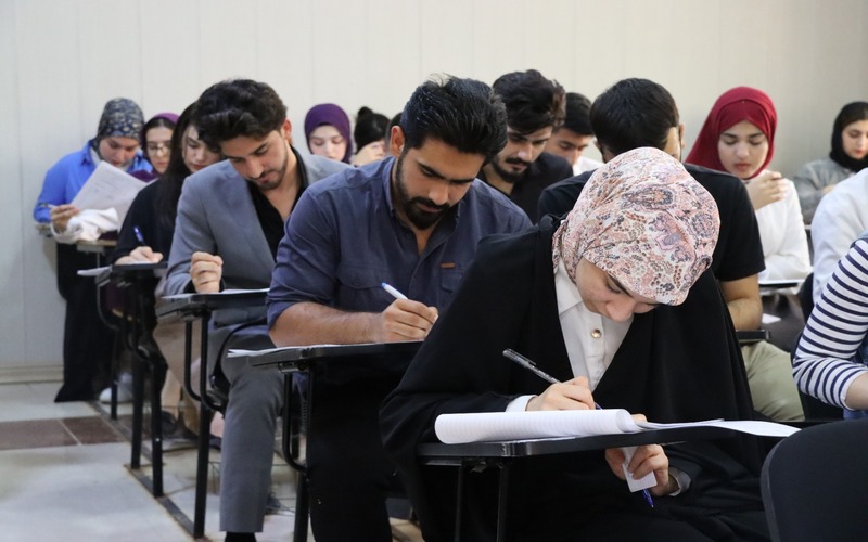 كلية التمريض تواصل أداء الامتحانات النهائية للفصل الدراسي الثاني / الدور الاول