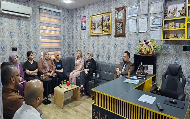 نشاط تطوعي طلابي الى مركز الارادة التخصصي لتاهيل اطفال التوحد وذوي الاحتياجات الخاصة  