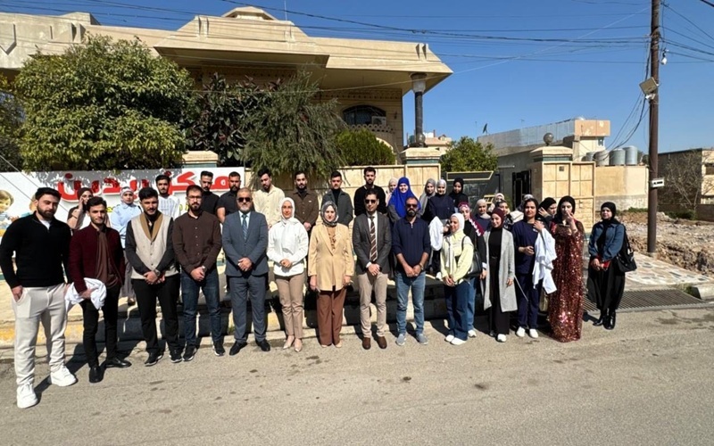 كلية التمريض تُنفّذ جولة علمية في مركز “الإرادة” لتأهيل الأطفال