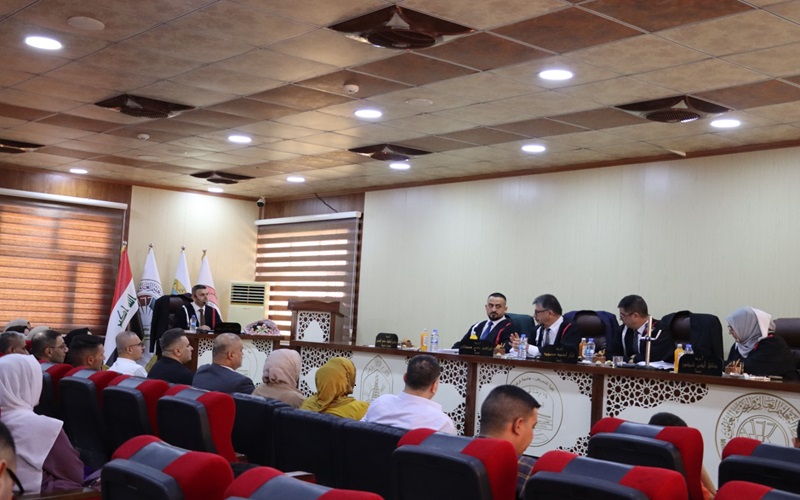 رسالة ماجستير في كلية التمريض / جامعة كركوك تناقش (تأثير الاسرة والأقران على سلوك التدخين لدى المراهقين في المدارس الثانوية في مدينة كركوك) .