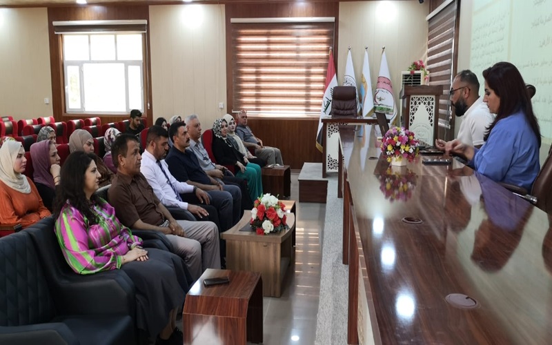 كلية التمريض/ جامعة كركوك تقيم ورشة عمل حول ادارة الازمات والكوارث الطبيعية